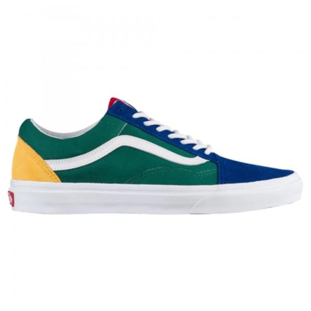 Vans Old Skool Blue and Green Sneakers